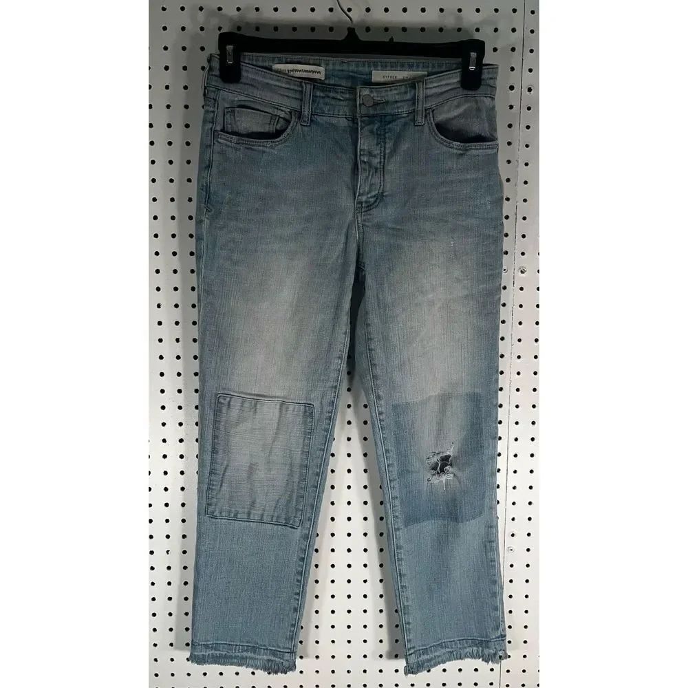 Pilcro & the letterpress denim jeans